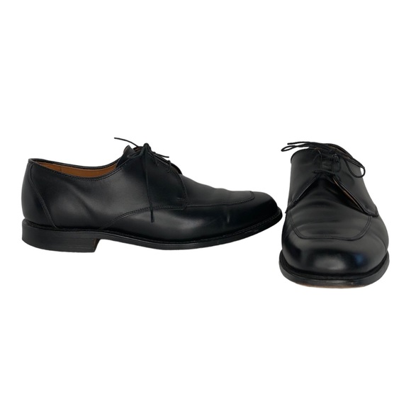 Allen Edmonds Burton Moc Apron Toe Black Leather Oxfords Men's Size 10 WIDE - Picture 16 of 16